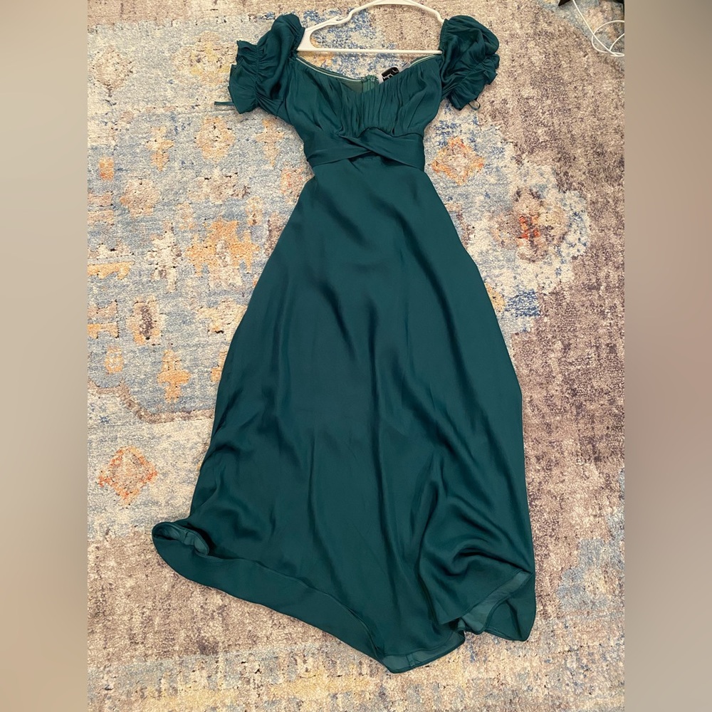 Oralie Dress Emerald
